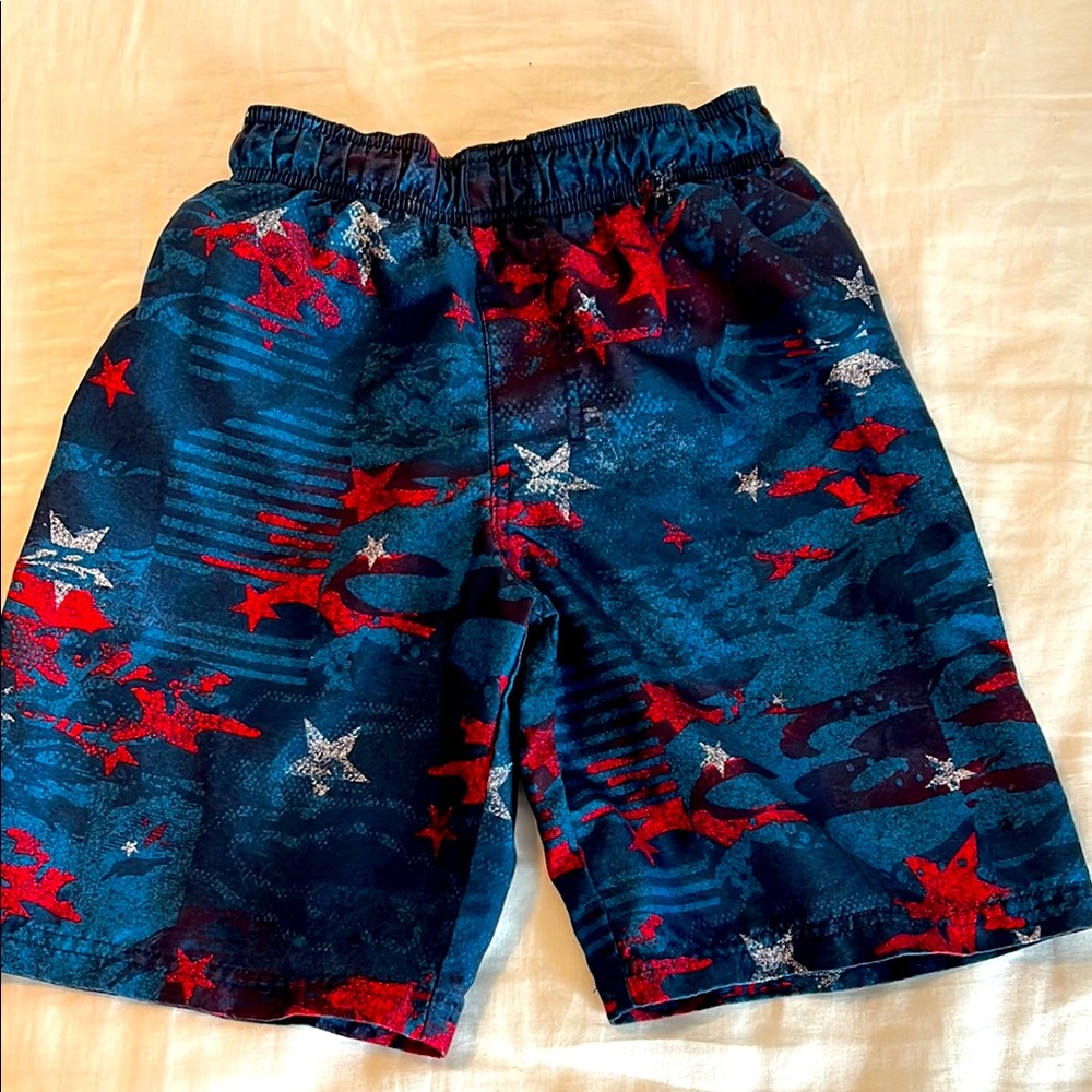 Under Armour youth swim shorts, youth small.